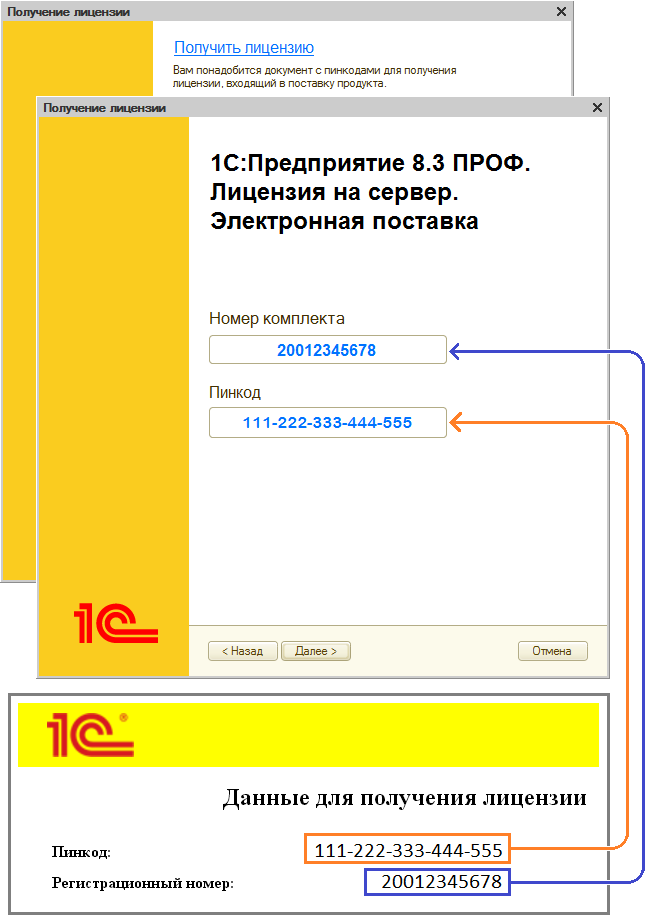 1С:Предприятие 8.3 ПРОФ. Лицензия на сервер. Электронная поставка