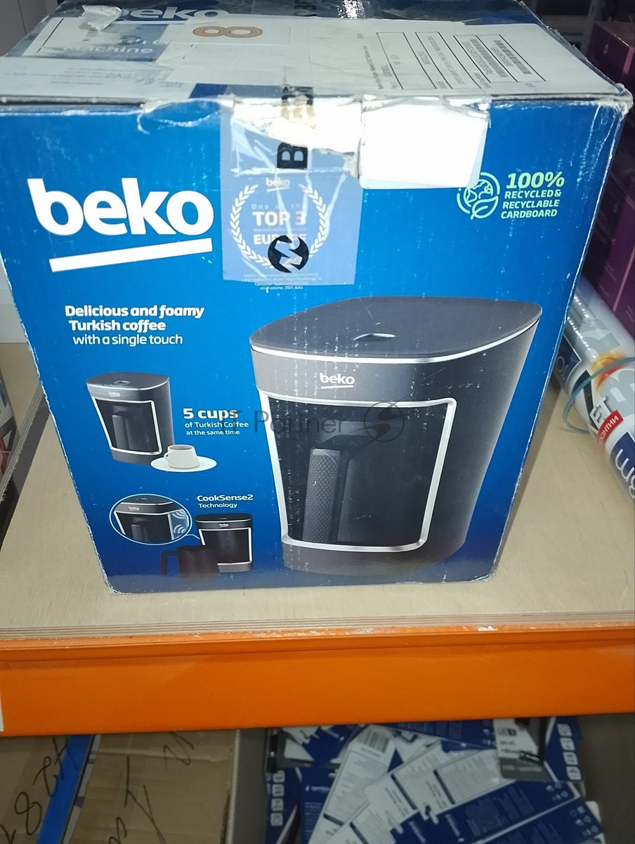(Б/У) Электрическая турка BEKO TKM 2341 7465000202 [Cм.описание!]