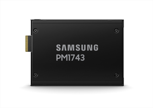 Твердотельный накопитель Samsung Enterprise SSD, 2.5(SFF/U.3) 15mm, PM1743, 7680GB, NVMe PCIe 5.0 1x4, DP 2x2, R14000/W6000Mb/s, IOPS(R4K) 2500K/300K, MTBF 2,5M, 1DWPD/5Y, TBW 14016TB, OEM
