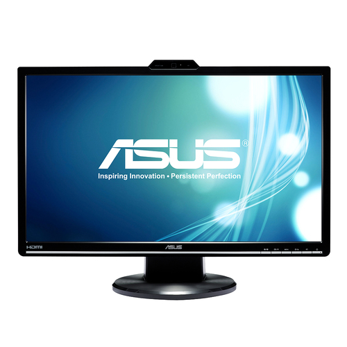 Монитор Asus 24" VK248H черный TN+film LED 16:9 DVI HDMI M/M Cam матовая 250cd 1920x1080 D-Sub FHD 5кг