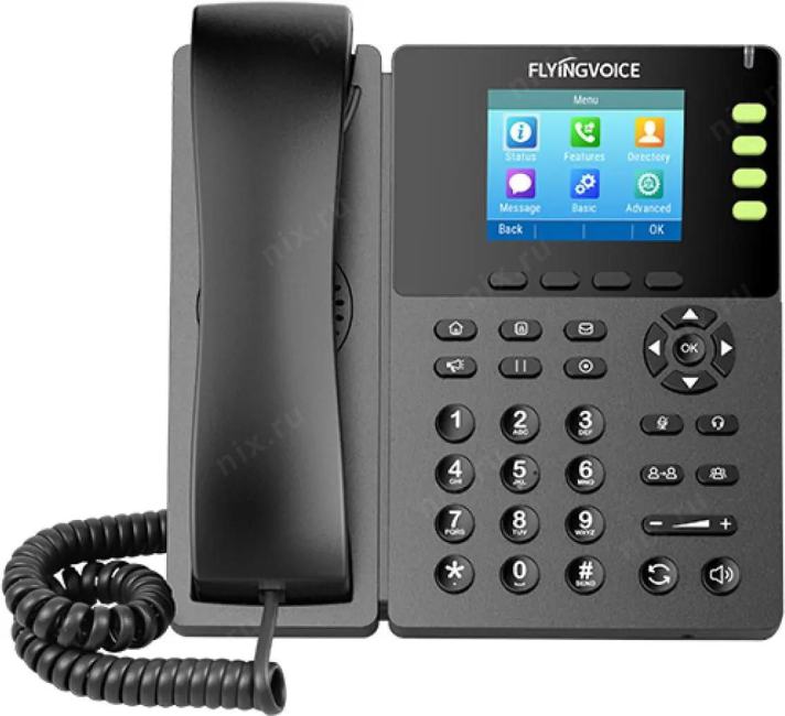 Телефон IP Flyingvoice  FIP-14G черный (FIP14G)