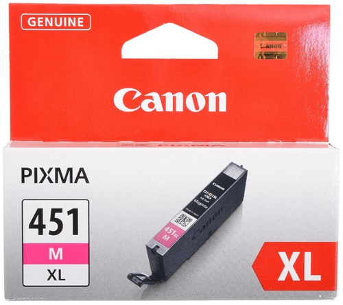 Струйный картридж Canon Pixma iP7240/iX6840/MG5440/MX924 CLI-451M (6474B001) XL Magenta (0.695k), шт