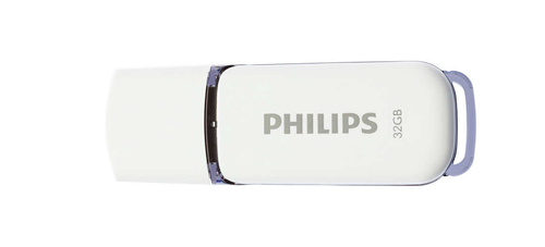 Флеш накопитель 32Gb USB 2.0 PHILIPS Snow Edition 2.0, белый (FM32FD70B/97)