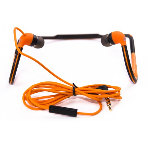 Наушники с микрофоном HARPER  HV-303  Green  (шнур 1.2м)