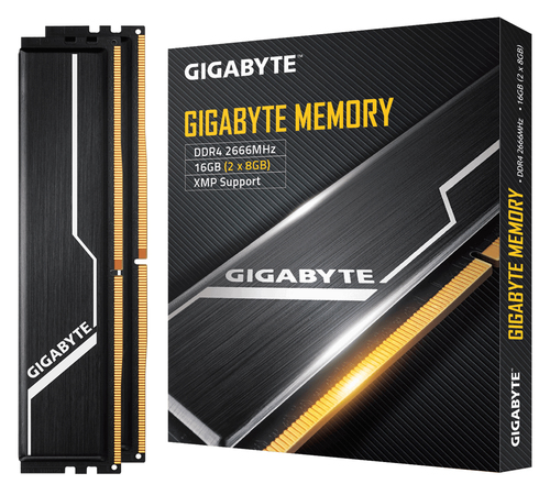 Модуль памяти Gigabyte Black Gaming Memory GP-GR26C16S8K2HU416 16GB DDR4 2666 DIMM 2 pack Non-ECC, CL16, 1.2V, Kit (2x8GB), RTL {20} (804657)