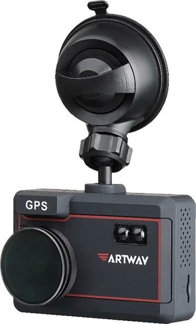 ARTWAY MD-205 Видеорегистратор с радар-детектором Artway  Combo  MD-205  GPS черный