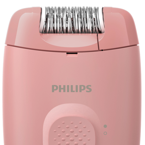 Эпилятор Philips BRE229/00 скор.:1 насад.:2 от электр.сети розовый