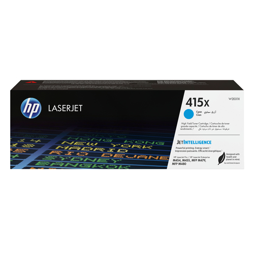 (Спец.цена) Оригинальный лазерный картридж HP W2031X (415X) (6000 стр., голубой) для HP Color LaserJet Pro M454/Pro MFP MFP M479