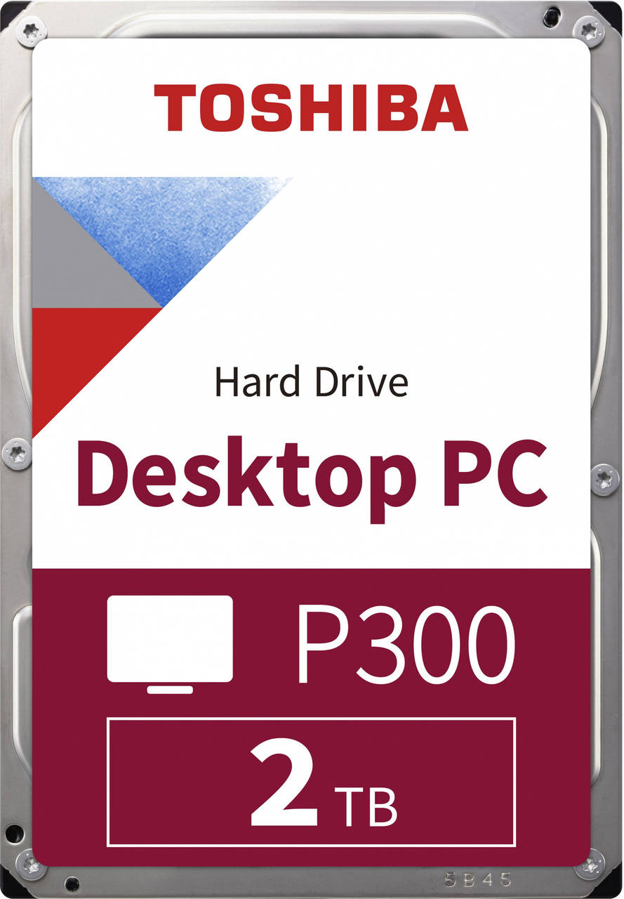Toshiba Жесткий диск SATA-III 2TB HDWD320UZSVA Desktop P300 4KN 256Mb 3.5"