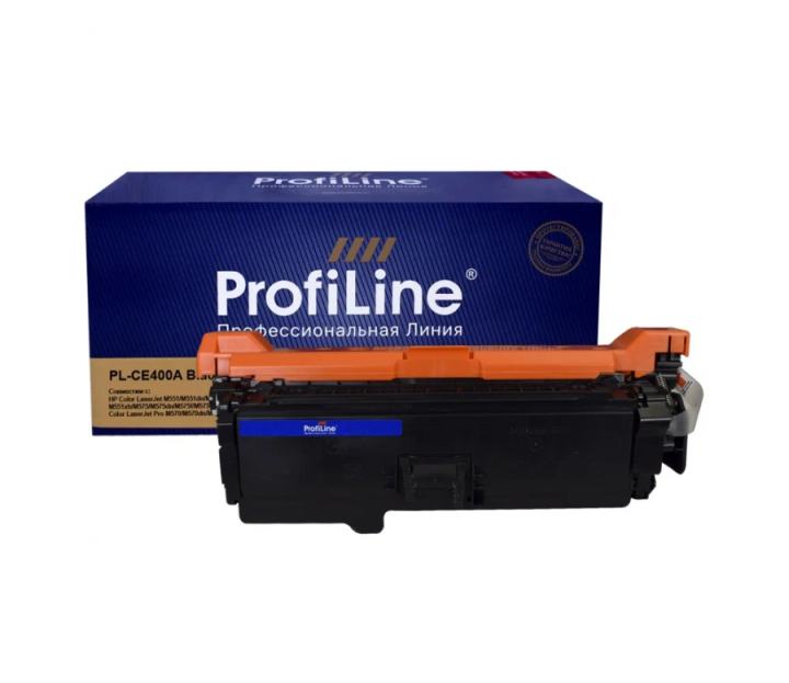 Картридж ProfiLine PL-CE400A-Bk PL-CE400A для HP Color LJ Enterprise M551dn/M551n/M551xh Black  5500 копий ProfiLine