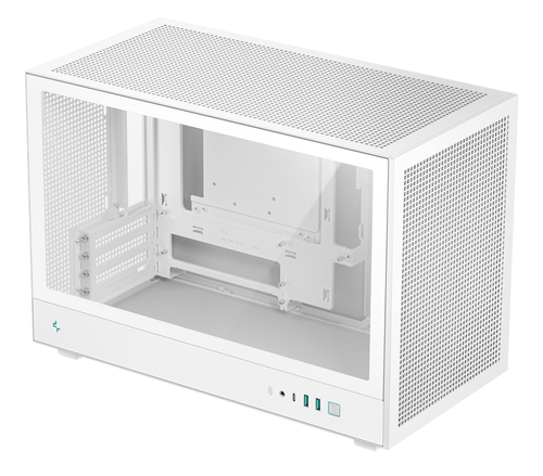 Корпус Deepcool CH260, mATX, Micro-Tower, белый, без БП (R-CH260-WHNGM0-G-1)
