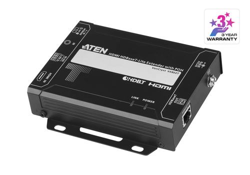 Передатчик Aten ProAV black: HDMI HDBaseT-Lite Передатчик с POH (4K@40 м)