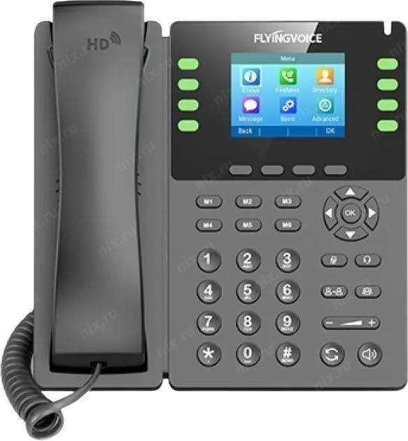 Телефон IP  Flyingvoice P23GW серый