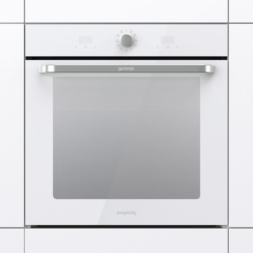 Духовой шкаф Gorenje BOS6737SYW, 77л, дверца с 2 стеклами, белый