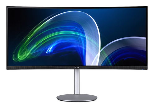 LCD Acer 34" CB342CURbemiiphuzx {IPS 3440x1440 75Hz 2ms 300cd 2xHDMI2.0 DisplayPort1.2 USB-C(PD90W) 4xUSB3.0 RJ45 AudioOut Docking}