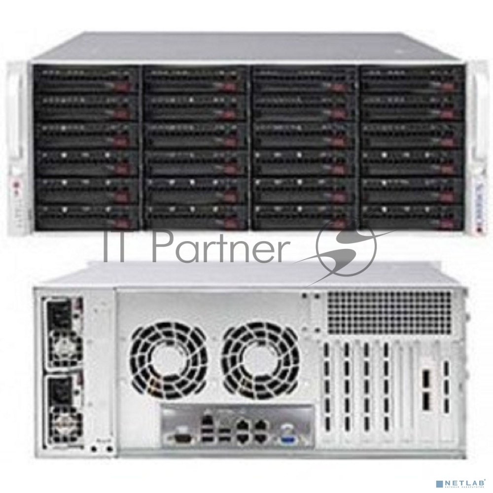 Корпус Supermicro CSE-846BE1C-R1K23B 4U 1200W