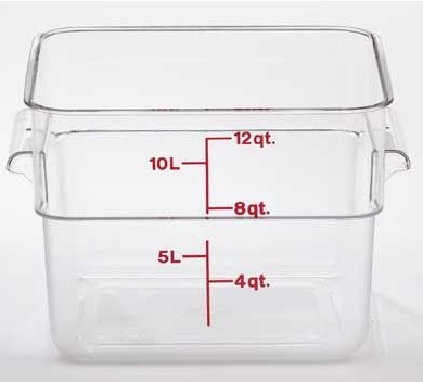 Контейнер для пищевых продуктов 11,4л CAMBRO 12SFSCW 135