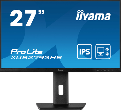 Монитор Iiyama 27" ProLite XUB2793HS-B6 черный IPS LED 16:9 HDMI M/M матовая HAS Piv 250cd 178гр/178гр 1920x1080 100Hz DP FHD 5.4кг