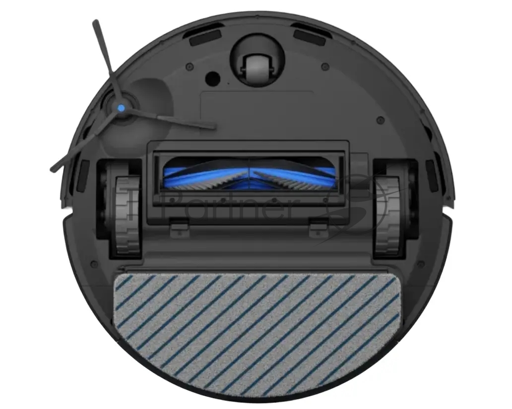 Робот-пылесос Ecovacs Deebot N20e Plus черный, 5200 мА*ч Li-Ion, уборка сухая/влажная, пылесборник контейнер 0.35 л