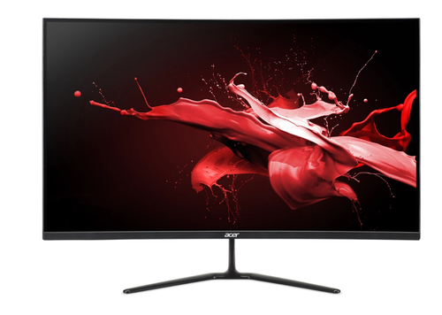 LCD Acer 31.5" Nitro ED320QRS3biipx {VA Curved 1500R 1920x1080 180Hz 1ms 16:9 300cd 2xHDMI2.0 DisplayPort1.4 AudioOut FreeSync(Premium) HDR10}