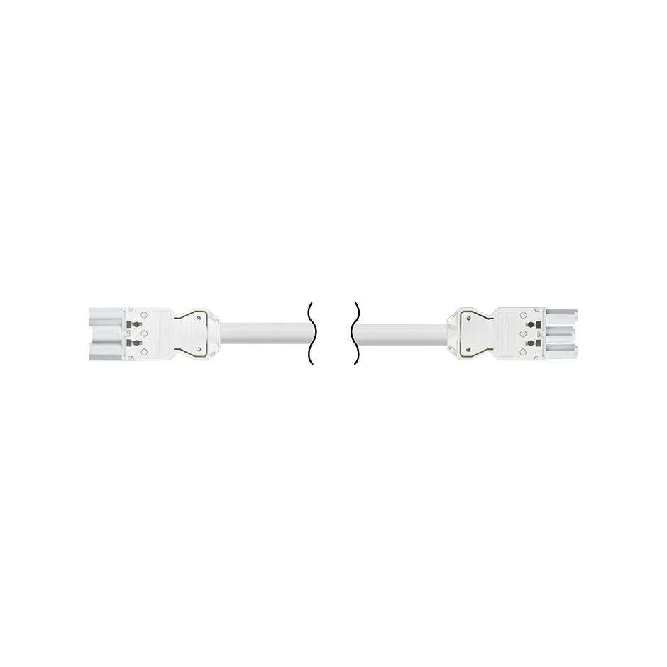 Simon Connect Белый Кабель 4м 3×2,5мм, разъёмы Quick Connection «мама — папа» 2P+E