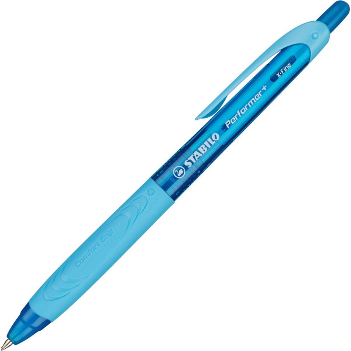 Ручка шариковая Stabilo Performer+ 574263, синяя, 0,3 мм, автоматическая