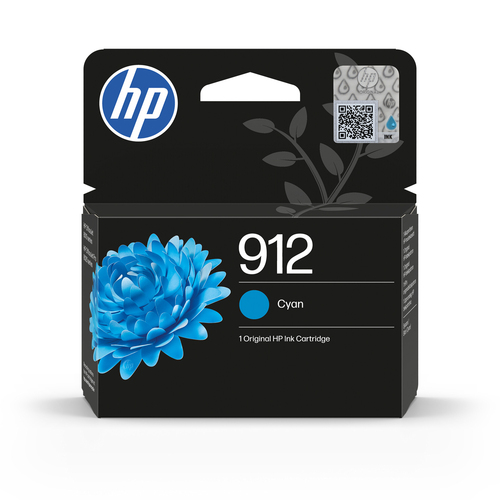 Картридж струйный HP 912 3YL77AE голубой (315стр.) для HP OfficeJet 801x/802x