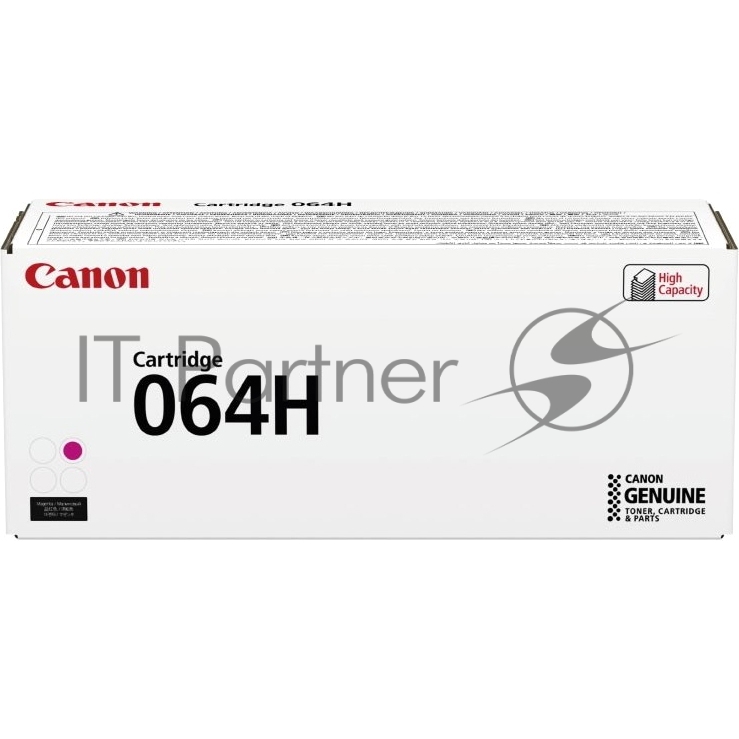 Картридж лазерный Canon CRG 064 H M 4934C001 пурпурный (1500стр.) для Canon MF832Cdw