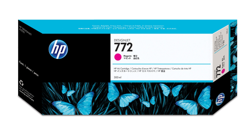 Картридж струйный HP (CN629A) DesignJet Z5200, №772, пурпурный, оригинальный, ресурс 300 стр.