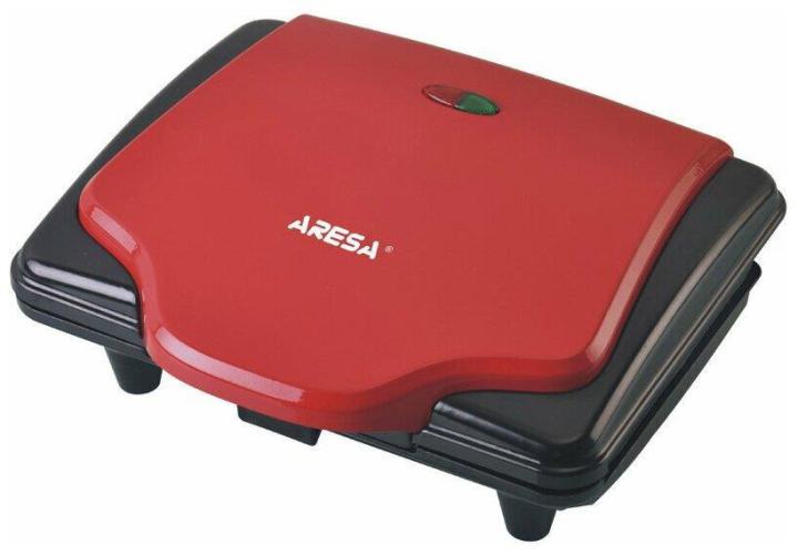 Вафельница ARESA W-603 (AR-2801)(Мощность 700 Вт. Материал корпуса - термостойкий пластик. Высококачественное антипригарное покрытие. 2 вафельные формы. Защита от перегрева. Световой индикатор питания. Световой индикатор нагрева и готовности к выпеканию.)