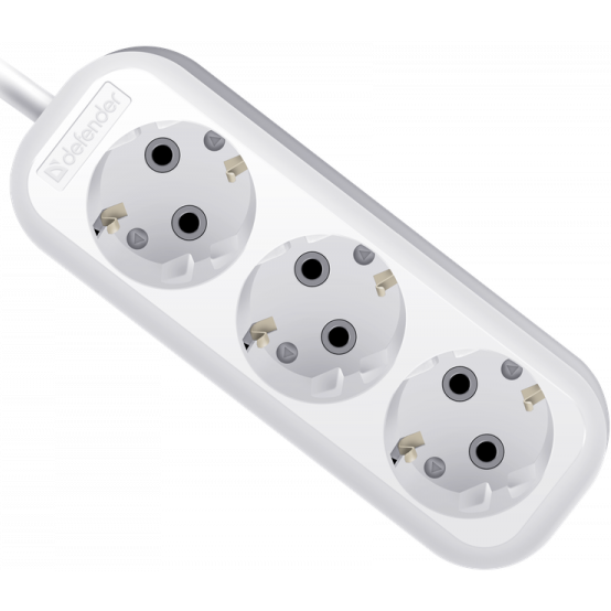 Сетевой удлинитель Buro BU-PS3.5/W 5м (3 розетки) белый
