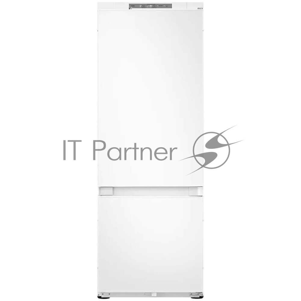 Встраиваемый холодильник Samsung BRB38G705EWW, ВхШхГ 193.5x69x55 см, объем 389 (289+100) л, Twin Cooling, зона свежести, режим "Отпуск", No Frost, Wi-Fi, слайдерное крепление, энергоэффективность E