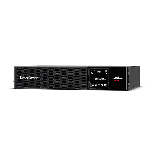PR1000ERTXL2U - Источник бесперебойного питания, CyberPower, PR1000ERTXL2U, Мощность 1000ВА/1000Вт, PRIII-серия, Линейно-интерактивный, Стоечный 2U, LCD/Smart/BMS/USB/RS232/EPO/RJ11/RJ45/Serial/Сухие контакты, AVR: 159-288В, АКБ 12В/7Ач*4шт., Вых: 10xIEC C13, Чёрный