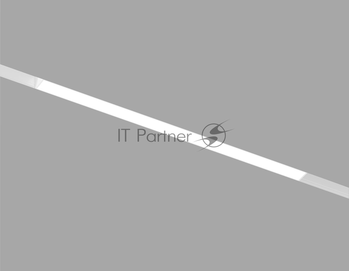 Трековый линейный светильник Ambrella light GL4450 WH белый IP20 10W 3CCT 3000-6000K SMART 48V 120° 304x22x45