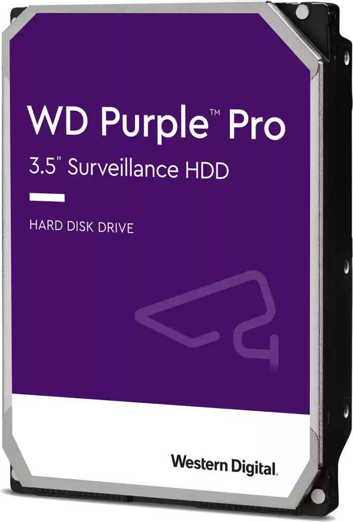 WD Жесткий диск SATA-III 10TB WD101PURP Surveillance Purple Pro  256Mb 3.5"