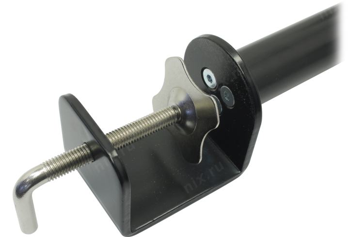 Cactus <CS-VM-D29-BK Black> настольный кронштейн для  2-х  мониторов  (VESA75/100, 2x8кг)