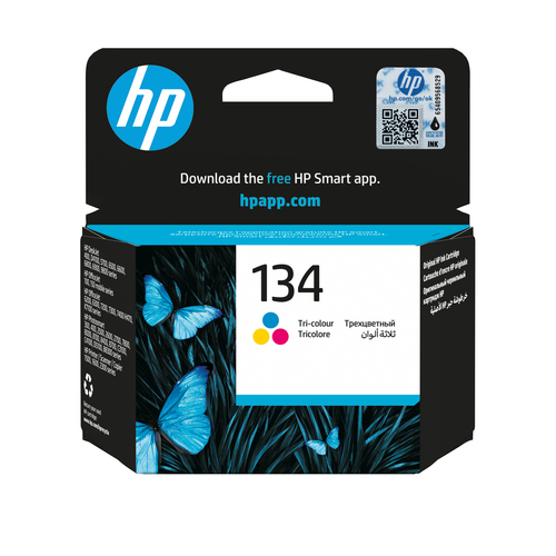 Картридж HP 134 Tri-colour для DJ 460c/cb/wbt/wf/5743/5943/6543/6543d/6623/6843/6843d/9803/9803d/6943/6983 Officejet 100/H470/b/wbt/6213/7213/7313/7413/K7103 PSC 1613/2353 Photosmart 325/335/375/385/428/475/2573/2613/2713/D5063/D5163/8053/8153/8453/8753/Pro 8353 (560 стр) ( C9363HE )