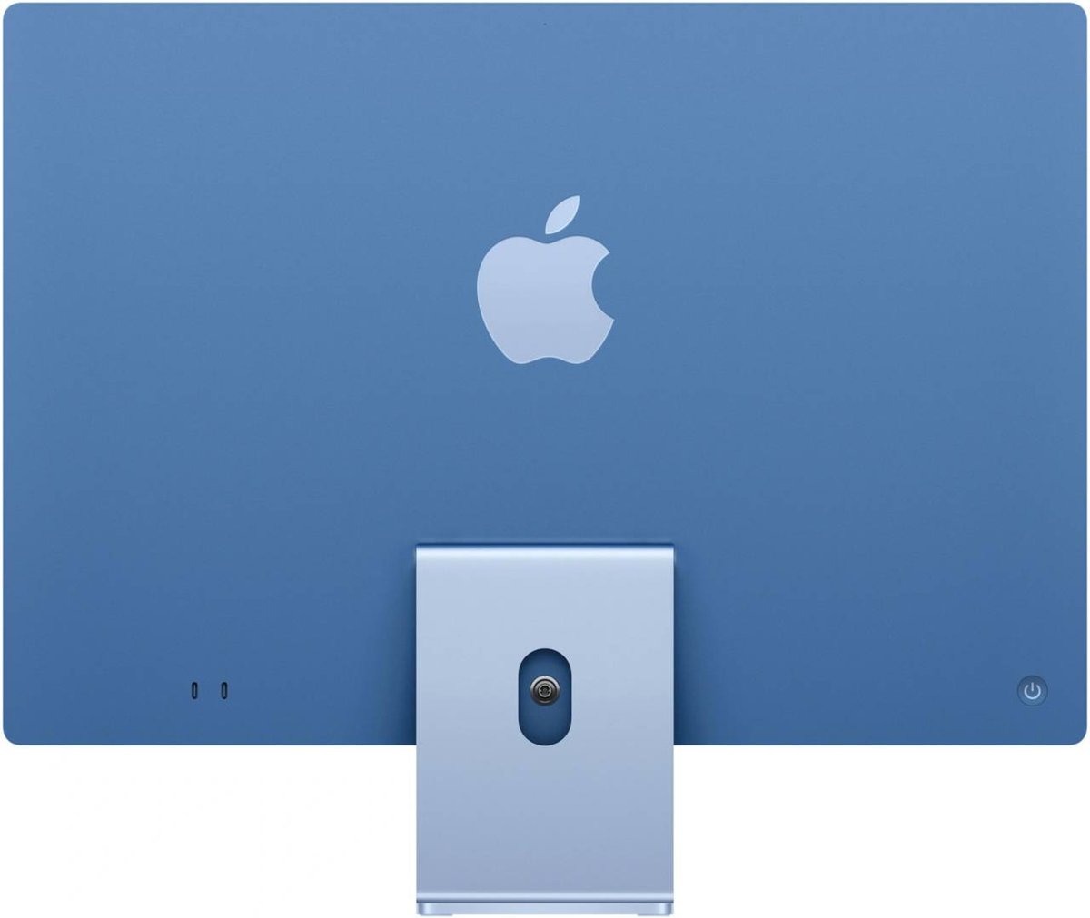 Apple iMac A3247 24" 4.5K M4 8 core  16Gb SSD256Gb 8 core GPU macOS WiFi BT 143W клавиатура мышь Cam синий 4480x2520
