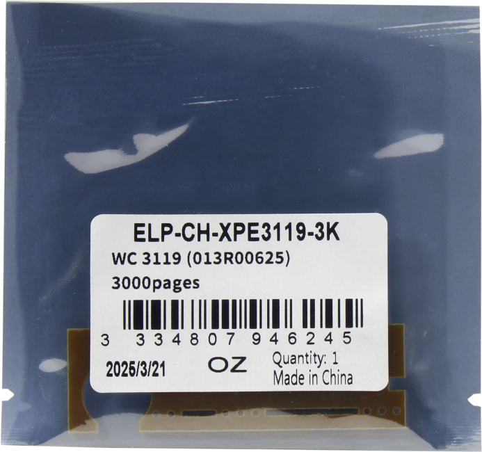 <ELP-CH-XPE3119-3K> Чип Xerox WorkCentre  3119 (013R00625) 3K