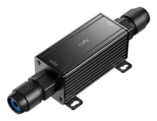 POE15 - PoE+ Удлинитель Cudy POE15 (Gigabit PoE+ Outdoor Waterproof Extender, 100м) 30W 802.3 at af
