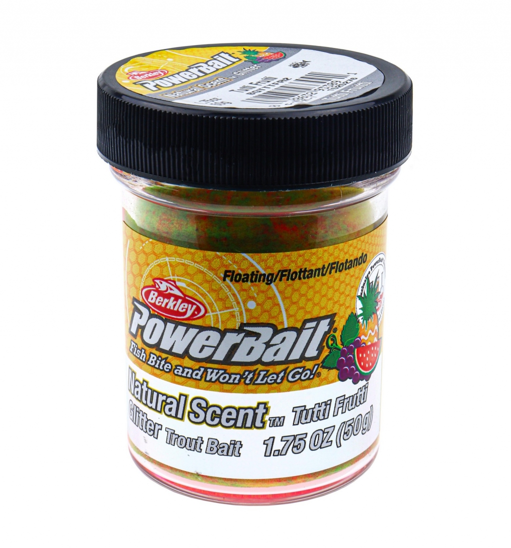 Форелевая паста Berkley Natural Scent Glitter Trout Bait Tutti-Frutti Тутти-Фрутти цв радужный SAP-1525276
