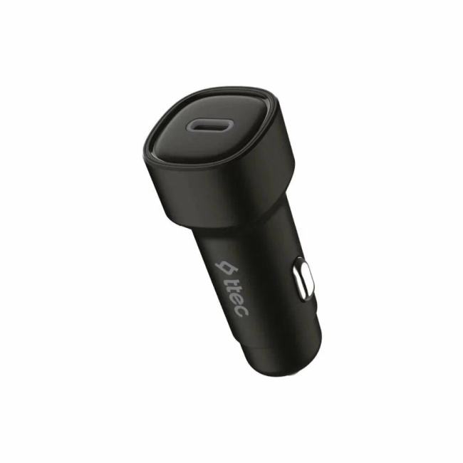 Автомобильное зарядное устройство USB-C TTEC SmartCharger PD 30W Car Fast Charger. Цвет: черный