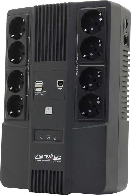 UPS 800VA ИМПУЛЬС  <МАСТЕР 800> <MT80107>