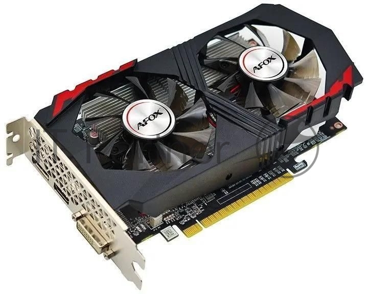 Видеокарта AFOX GeForce GTX 1050 Ti, 4 GB GDDR5, 128 bit, DVI-D, HDMI, DisplayPort, GPU 1291 MHz