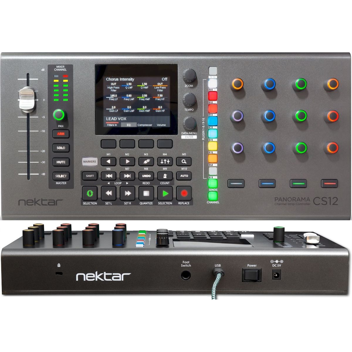 DAW-контроллер Nektar Panorama CS12, для Logic Pro, моторизованный фейдер