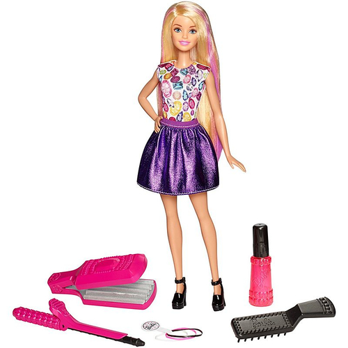 Mattel Barbie <DWK49>  Игровой  набор  "Цветные локоны"