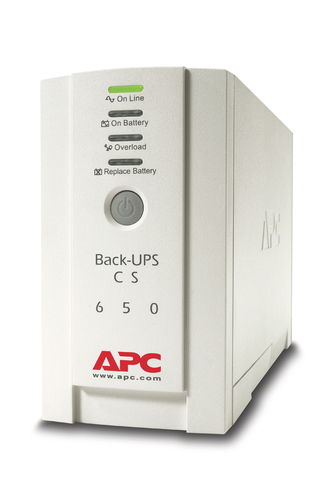 Источник бесперебойного питания APC Back-UPS BK650EI 400Вт 650ВА белый