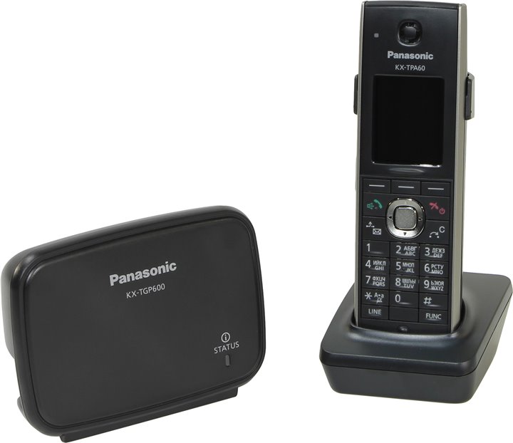 Panasonic  KX-TGP600RUB  (Black) (SIP  DECT)