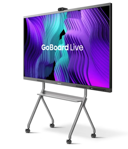 Интерактивный дисплей Hisense 86MR6DE, 86", тип матрицы VA; разрешение 3840х2160; контрастность 4000:1; яркость  350 кд/м2; время отклика 8 мс; частота обновления 60 Гц; ОС Android 13.0; угол обзора 178/178; AC 100 V ~ 240 V; интерфейсы HDMI*4, HDMI 2.0 * 3, USB3.0*3, USB Type-C*1, Audio*1 , RS232С*1, RJ45*1, LAN; VESA 1000х600; вес 58,5 кг.
