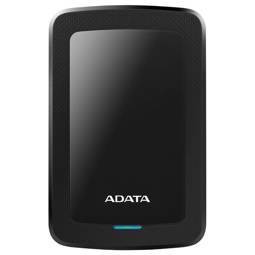 Внешний диск HDD ADATA - HV300, 1 ТБ, 2.5", USB Type A, Питание по USB, чёрный, AHV300-1TU31-CBK